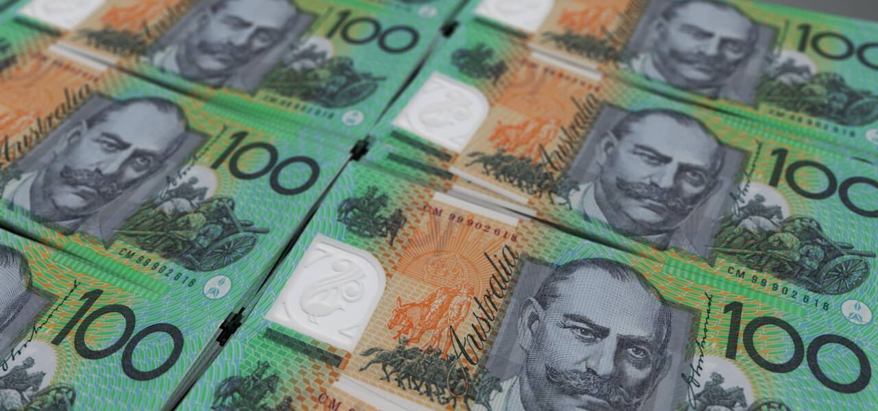 AUD/USD is catching a butterfly