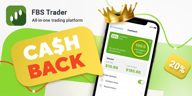 New Cashback program in FBS Trader – time to profit more